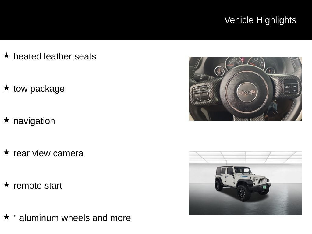 2015 Jeep Wrangler Unlimited Sahara