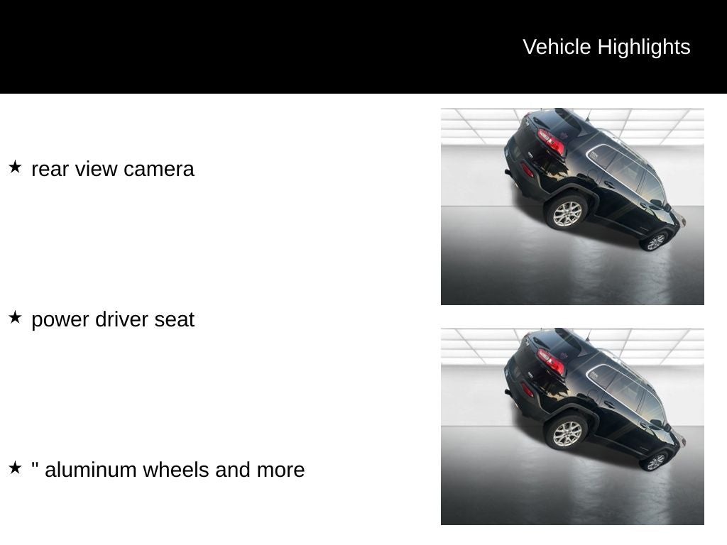 2017 Jeep Cherokee Latitude