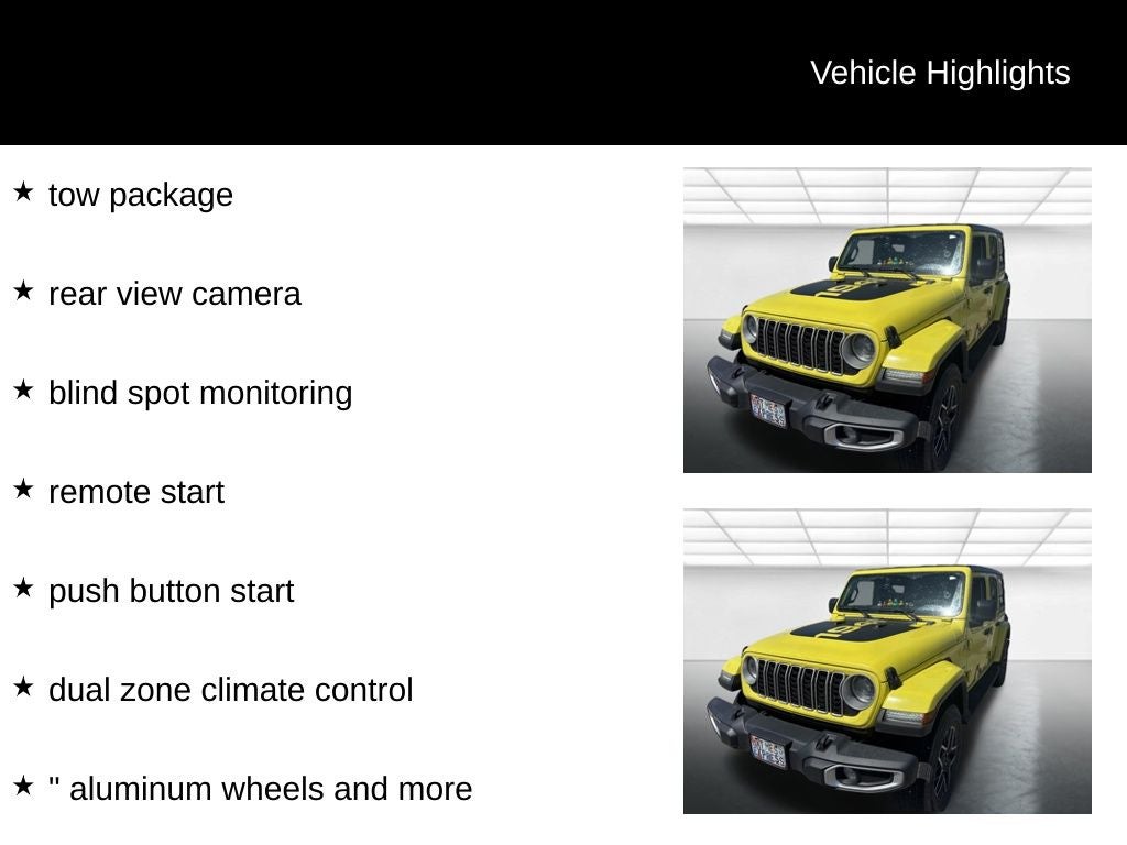 2024 Jeep Wrangler Sahara