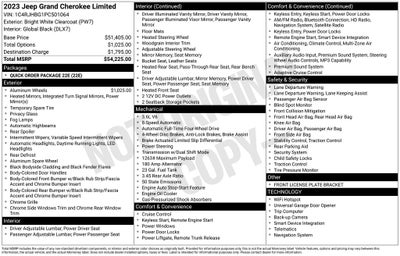 2023 Jeep Grand Cherokee Limited