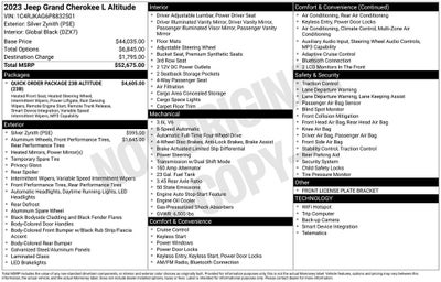 2023 Jeep Grand Cherokee L Altitude