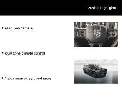2019 RAM 1500 Classic Warlock