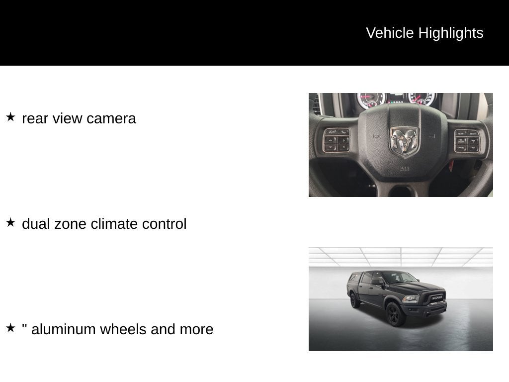 2019 RAM 1500 Classic Warlock