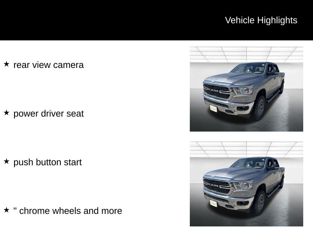 2021 RAM 1500 Big Horn/Lone Star