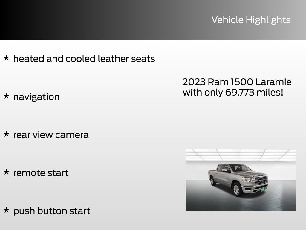 2023 RAM 1500 Laramie