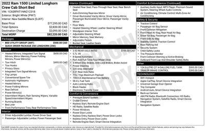 2022 RAM 1500 Laramie Longhorn