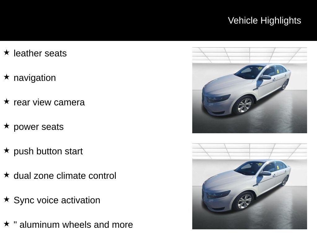 2015 Ford Taurus SEL