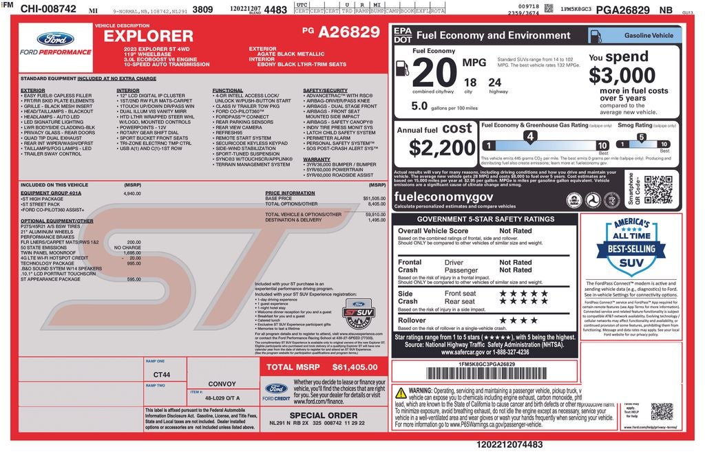 2023 Ford Explorer ST