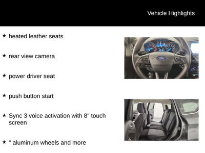 2019 Ford Escape SE
