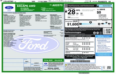 2023 Ford Escape Active