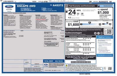 2019 Ford Escape SEL