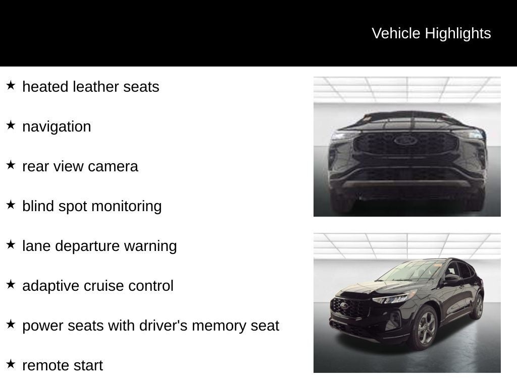 2024 Ford Escape ST-Line Select