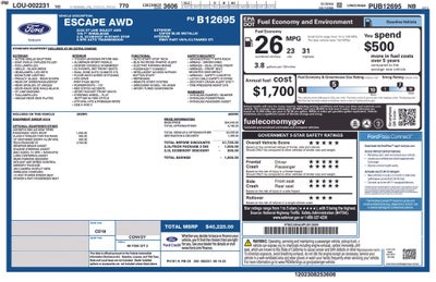 2023 Ford Escape ST-Line Select