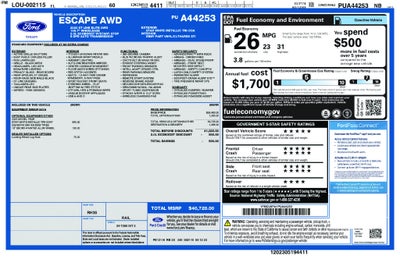 2023 Ford Escape ST-Line Elite