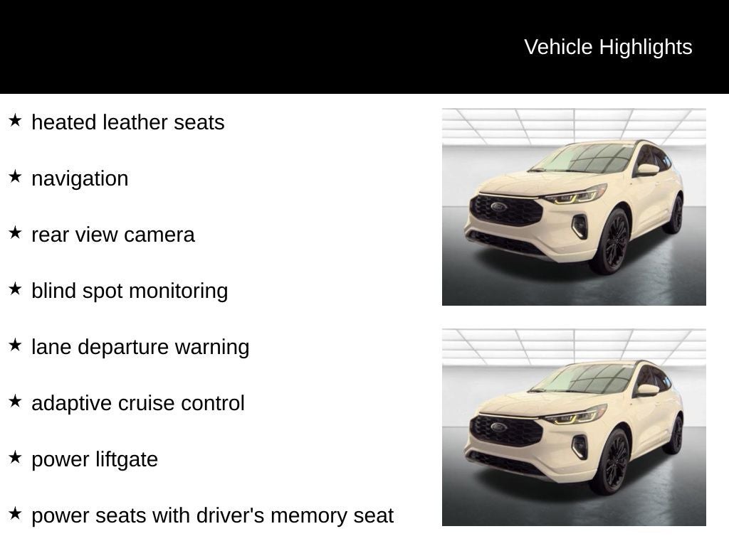 2023 Ford Escape ST-Line Elite