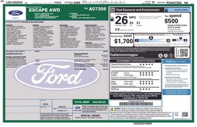 2023 Ford Escape ST-Line Elite