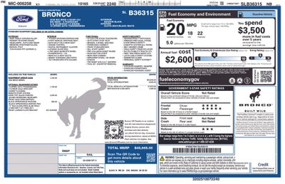 2025 Ford Bronco Big Bend Big Bend