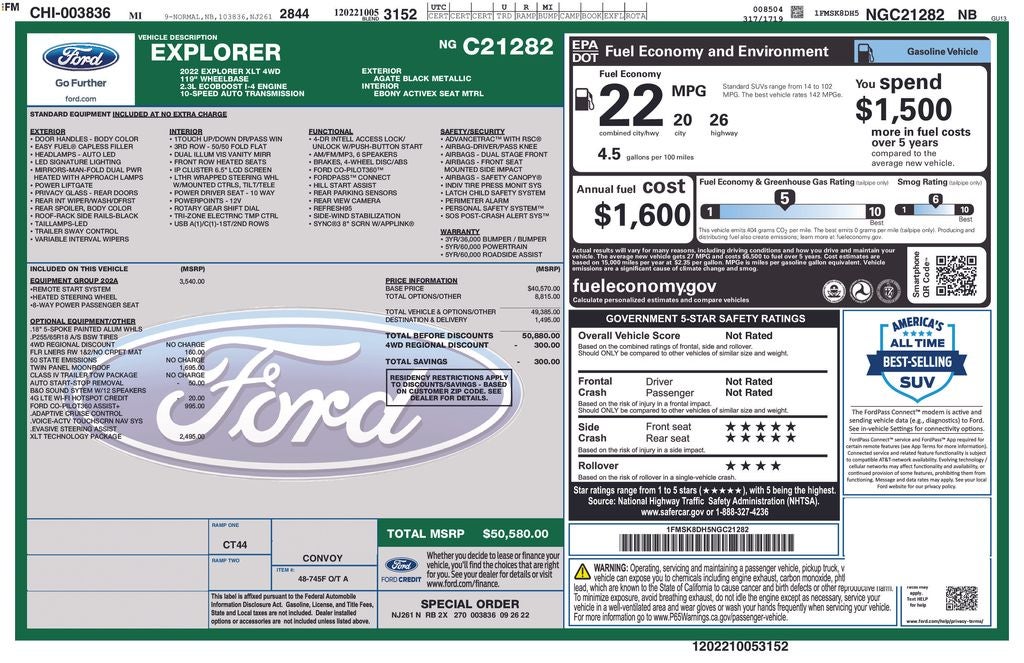 2022 Ford Explorer XLT
