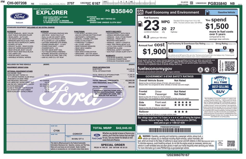 2023 Ford Explorer XLT