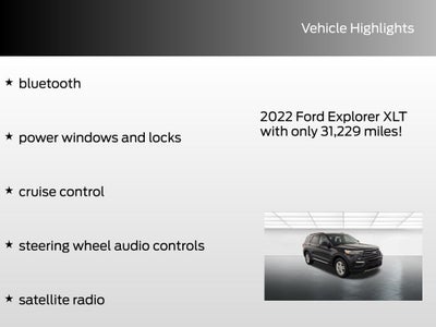 2022 Ford Explorer XLT