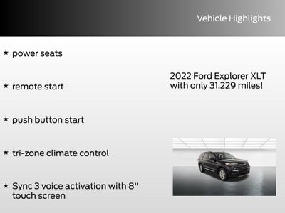 2022 Ford Explorer XLT