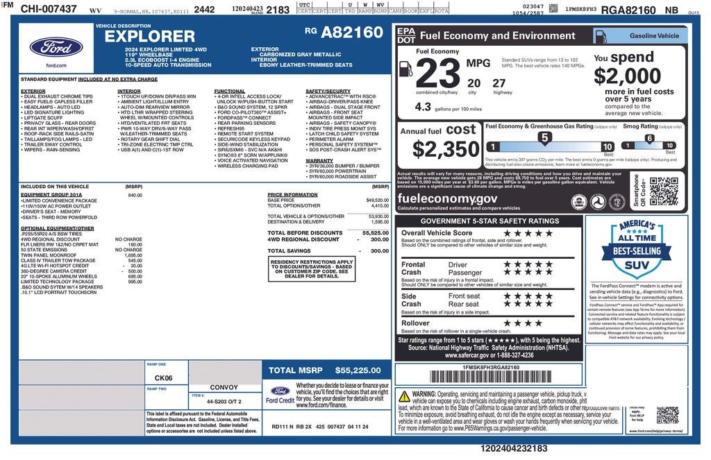2024 Ford Explorer Limited