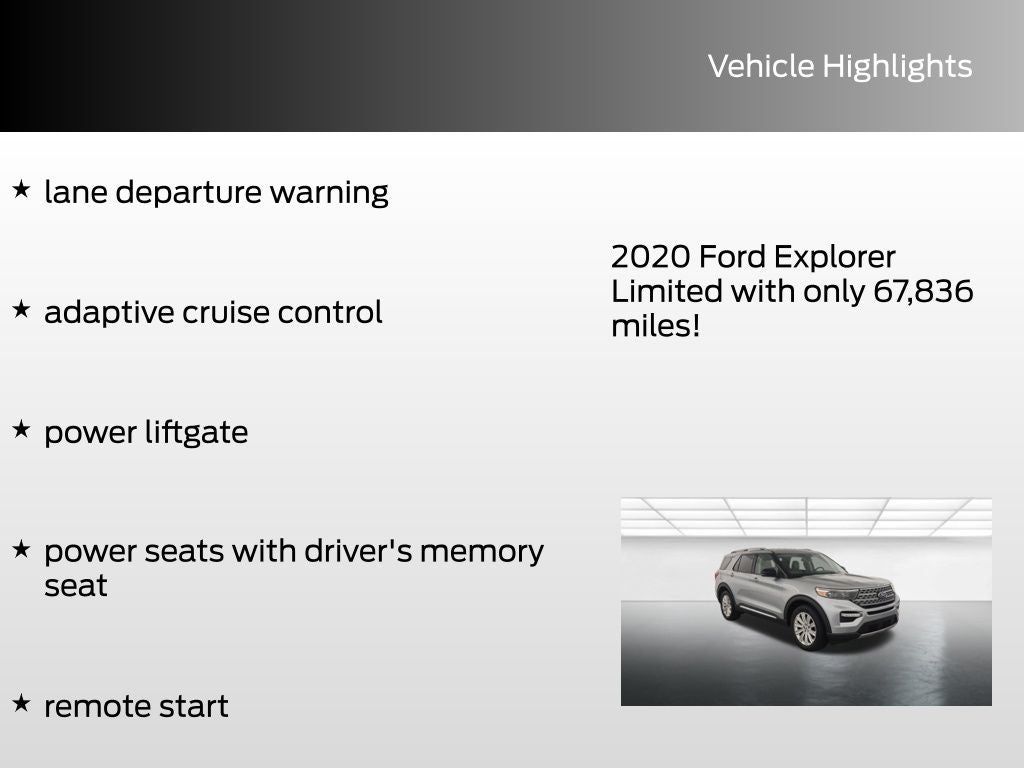 2020 Ford Explorer Limited