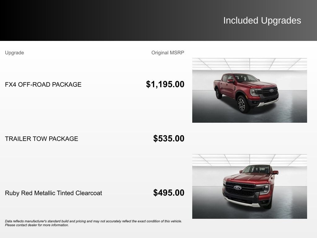 2025 Ford Ranger Lariat