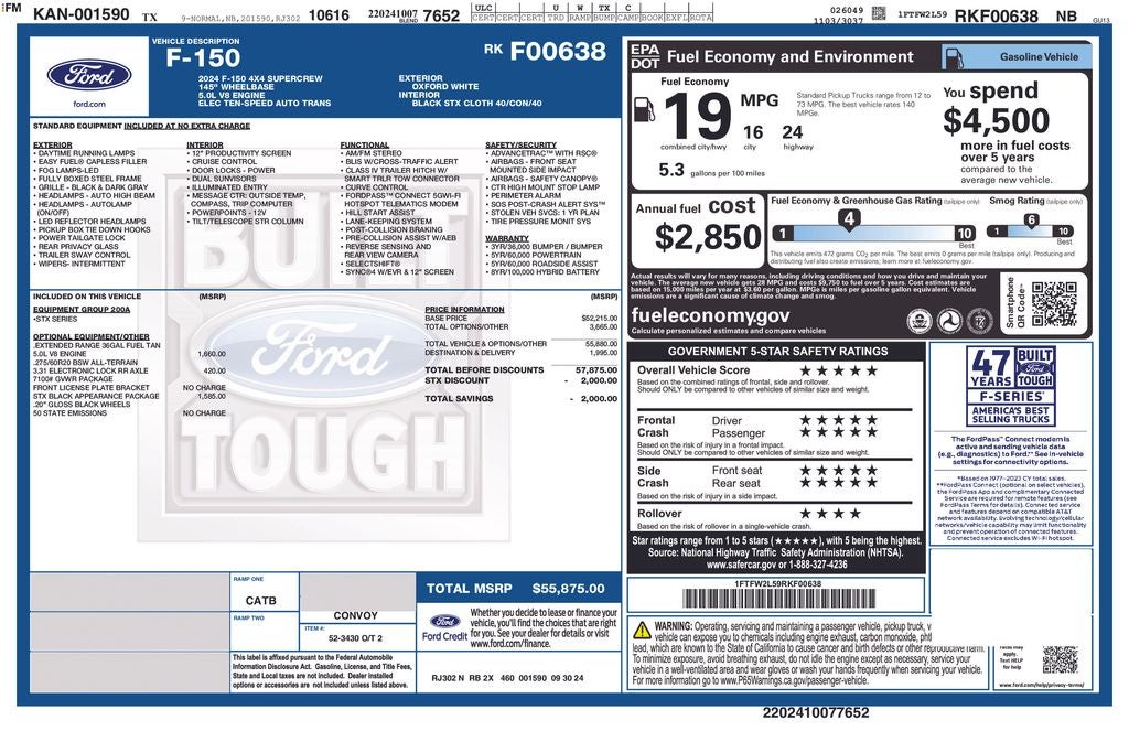 2024 Ford F-150 STX