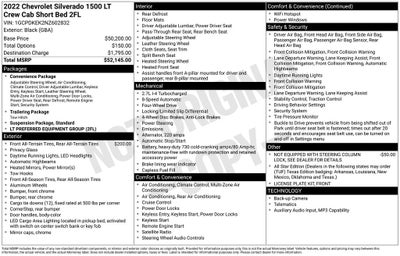 2022 Chevrolet Silverado 1500 LT