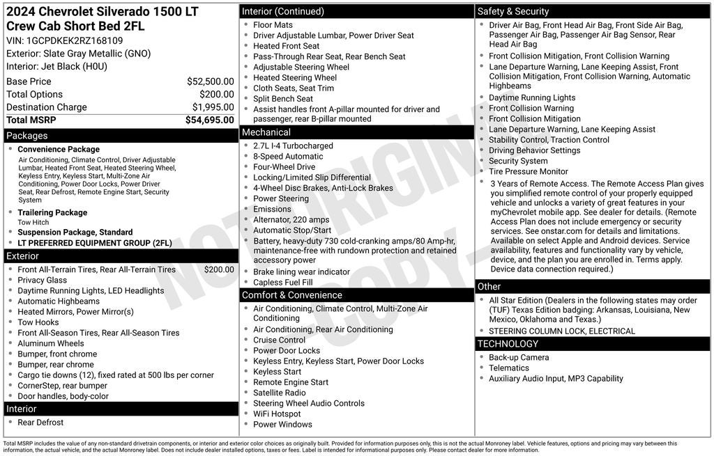 2024 Chevrolet Silverado 1500 LT
