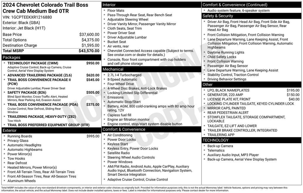 2024 Chevrolet Colorado Trail Boss