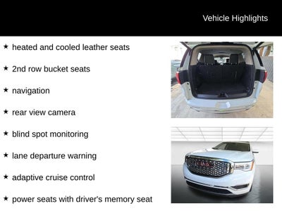 2019 GMC Acadia Denali