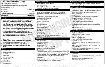 2013 Chevrolet Tahoe LT