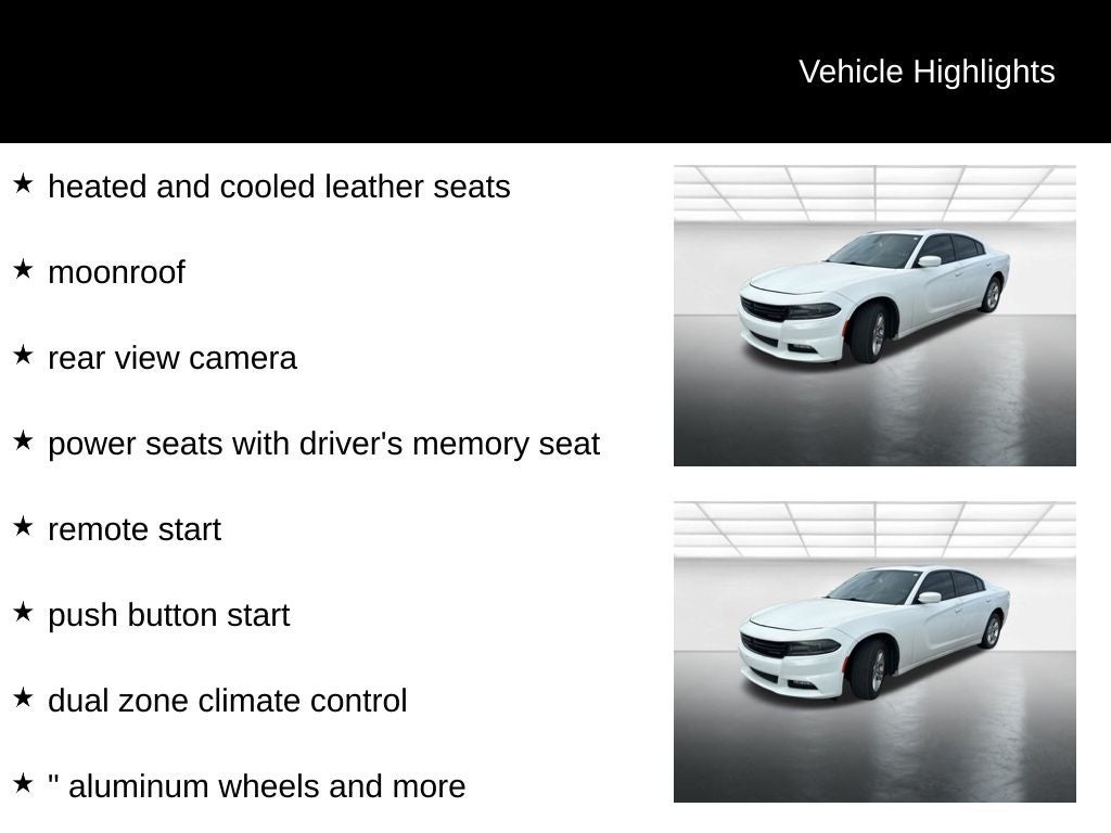 2019 Dodge Charger SXT