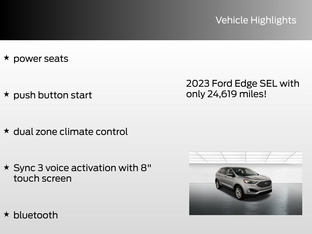 2023 Ford Edge SEL