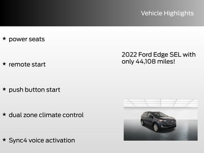 2022 Ford Edge SEL
