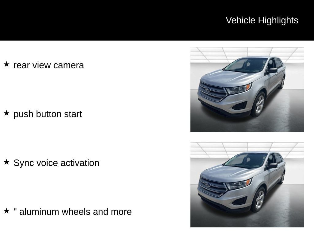 2015 Ford Edge SE