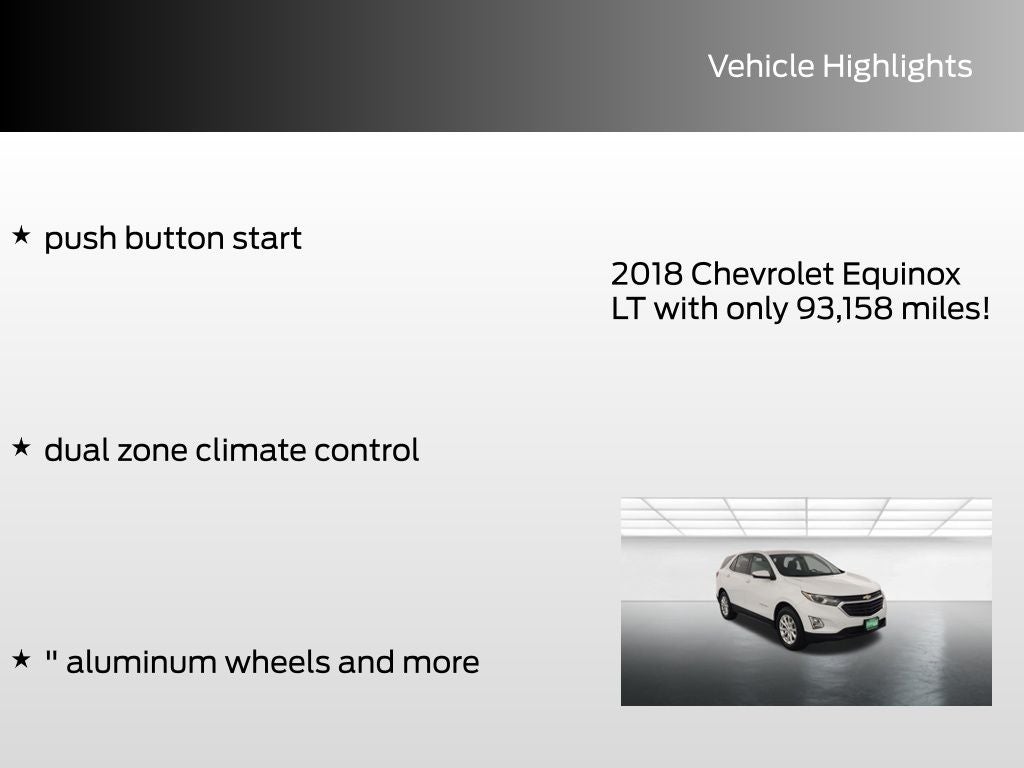 2018 Chevrolet Equinox LT