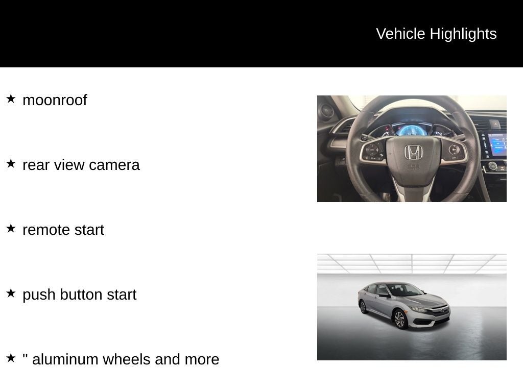 2018 Honda Civic EX