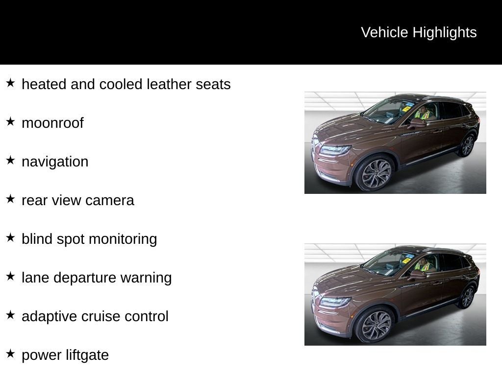 2022 Lincoln Nautilus Reserve