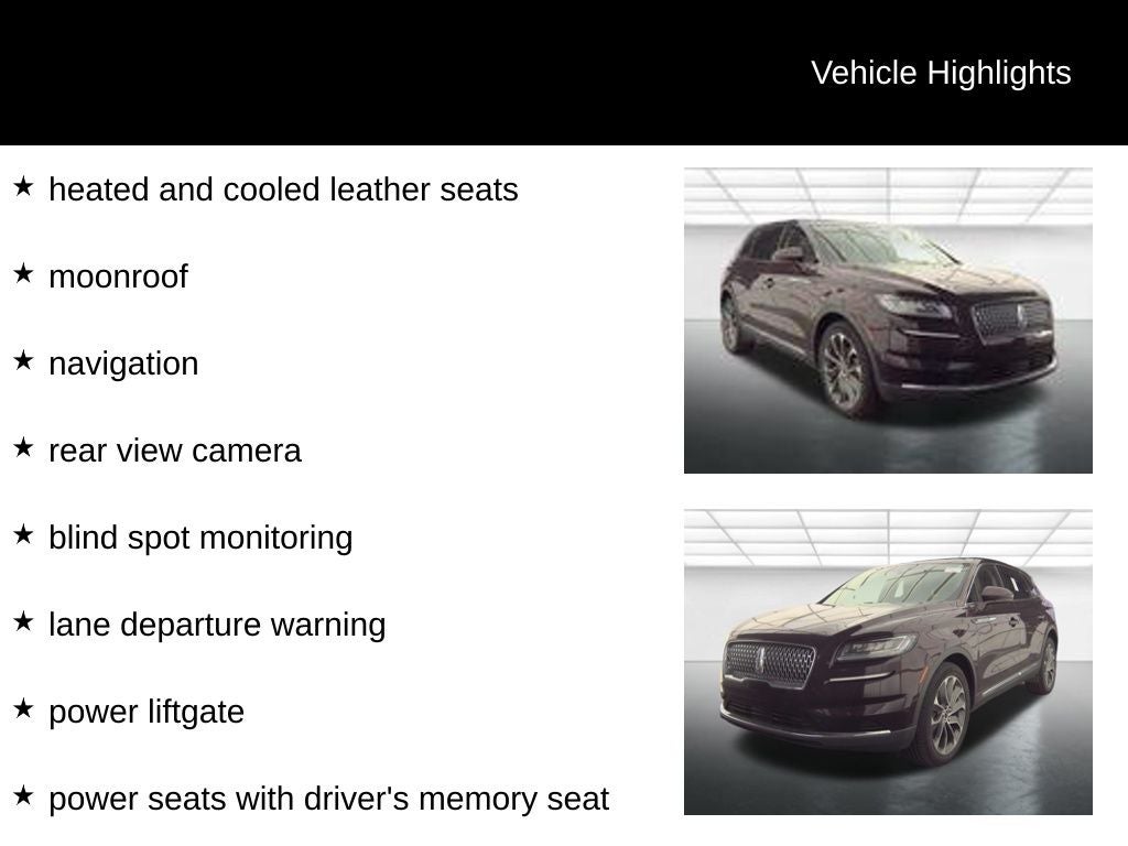 2023 Lincoln Nautilus Reserve