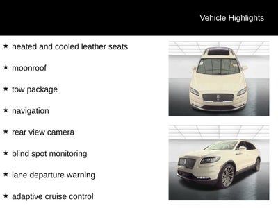 2023 Lincoln Nautilus Reserve