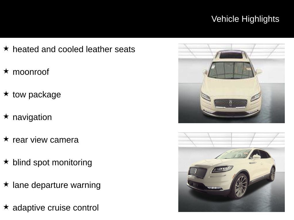 2023 Lincoln Nautilus Reserve