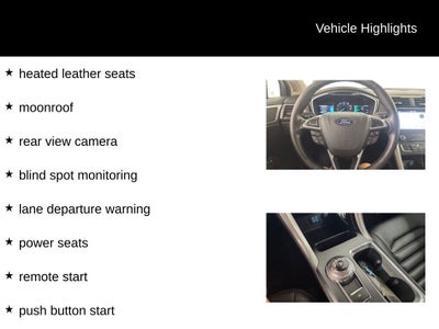 2019 Ford Fusion SEL