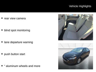 2020 Ford Fusion S
