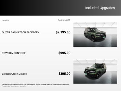 2025 Ford Bronco Sport Outer Banks