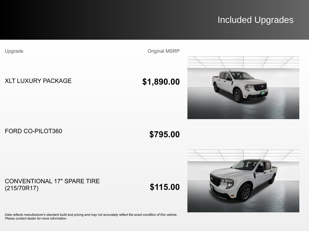 2026 Ford Maverick XLT