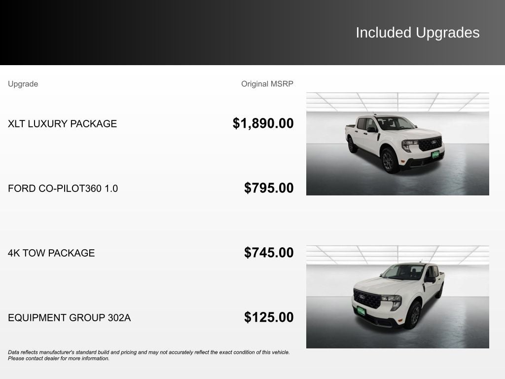 2025 Ford Maverick XLT