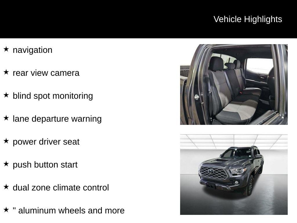 2023 Toyota Tacoma TRD Sport V6